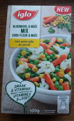 Mix chou fleur et maïs