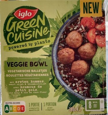 Veggie Bowl - Boulettes vététariennes front packaging