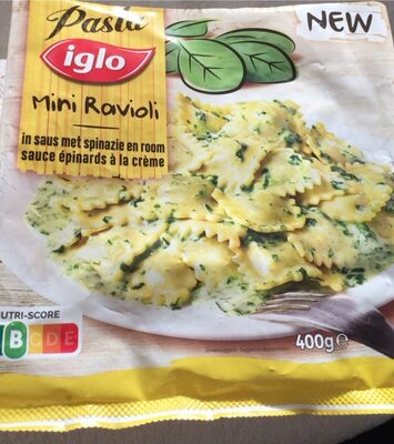 Mini raviolis surgelés