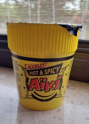 Hot & Spicy noodles front packaging