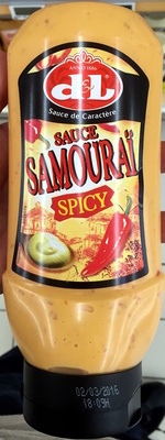 Sauce Samouraï Spicy front packaging