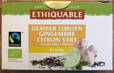 Thé vert Gingembre citron vert
