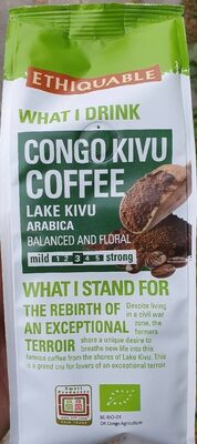 Congo Kivu Coffee front packaging