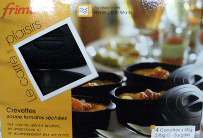 frima crevettes sauce tomates séchées