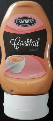Sauce cocktail front packaging