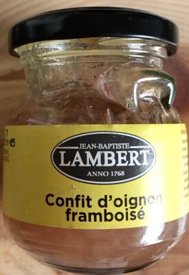 Confit d’oignon framboisé