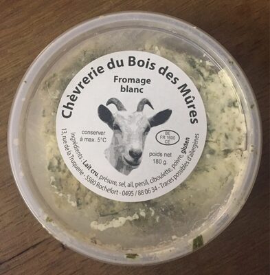 Fromage blanc ciboulette front packaging