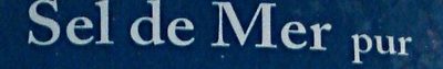 Sel de mer gris ingredients label