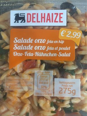 Salade orzo front packaging