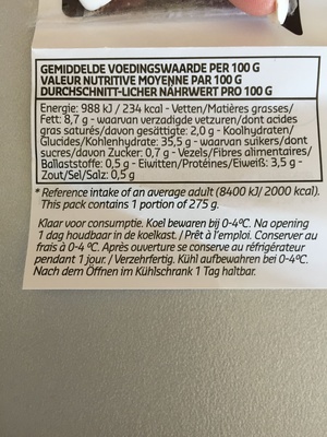 Salade Quinoa et Fêta front packaging