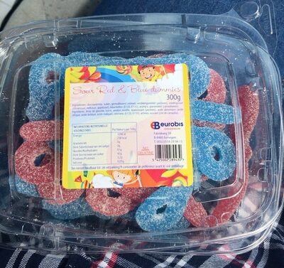 sour red & blue dummies