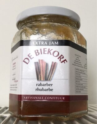 Confiture artisanale rhubarbe