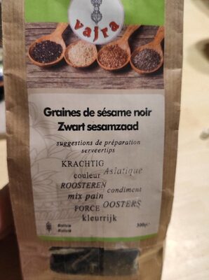 Graines de sésame noir