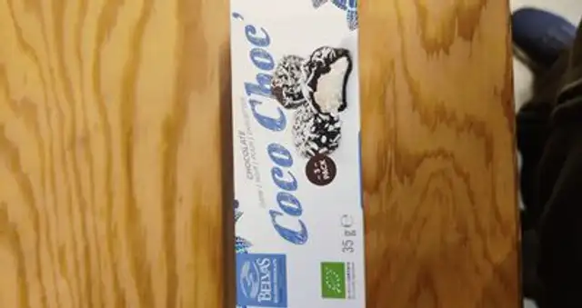 Coco choc' praline front packaging