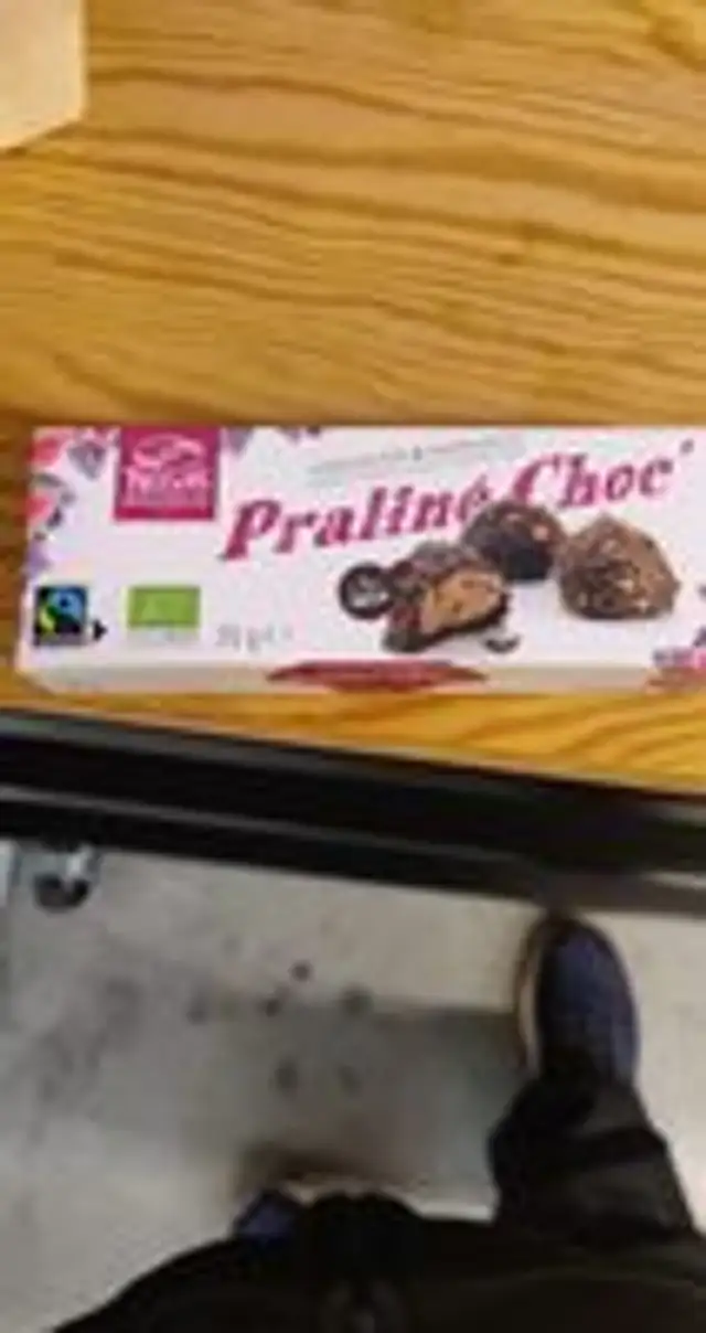 Zwarte praliné choc '