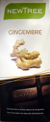 Chocolat Noir à l'Arôme Naturel de Gingembre
