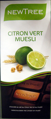 Chocolat Citron vert muesli front packaging