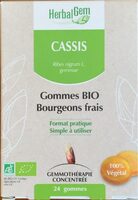 Gommes bio bourgeons frais