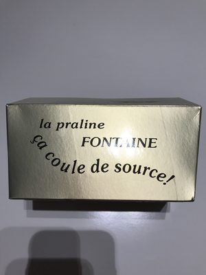 La praline fondante front packaging