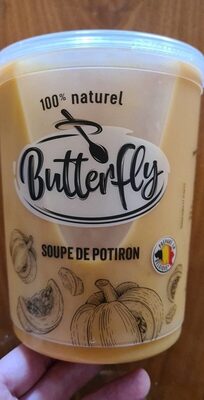 Butterfly soupe potiron front packaging