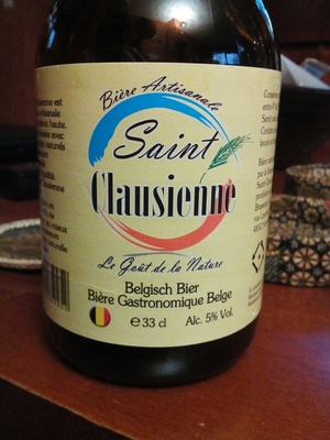 Bière artisanale Saint Clausienne