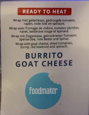 Burrito goat cheese