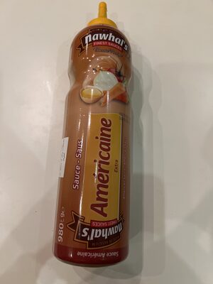 Sauce américaine front packaging