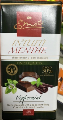 Menthe Chocolat Noir front packaging