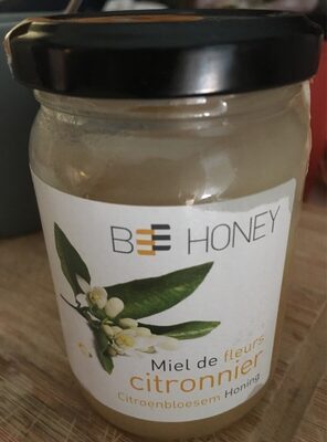 Miel de fleurs citronnier front packaging