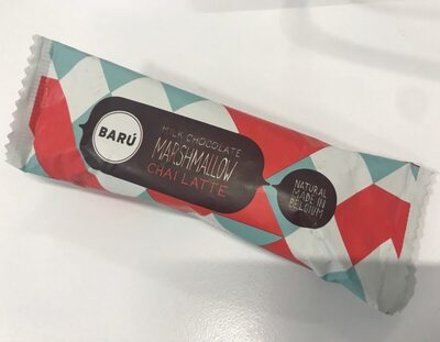 Milk Chocolate Marshmallow Bar With Chai Latte