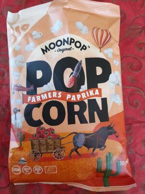 Popcorn Farmers Paprika front packaging