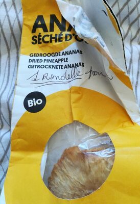 Ananas séché front packaging