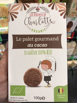 Palet gourmand au cacao