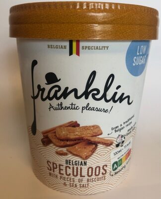 Glace Franklin Belgian speculoos