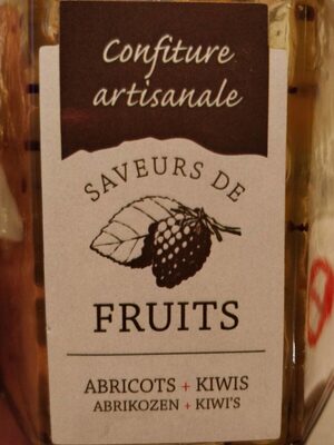 Confiture artisanale abricot + kiwi