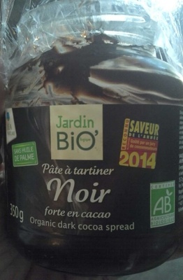 Pâte à tartiner Noir front packaging