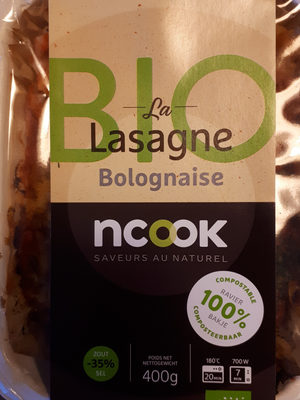 Lasagne bolognaise bio
