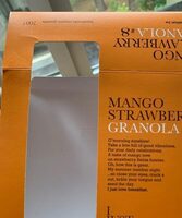 Mango strawberry granola