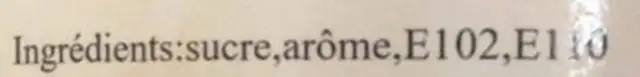 Cotton Candy Melo(e)n ingredients label