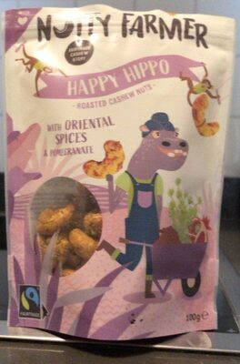 Happy Hippo roasted cashew nuts