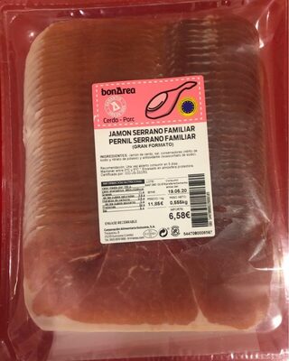 Jamón serrano familiar