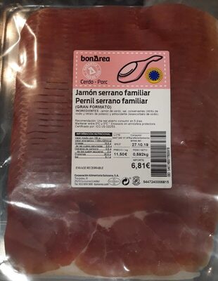 Jamón serrano familiar