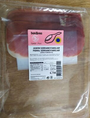 Jamón serrano familiar