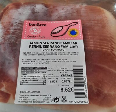 Jamon serrano