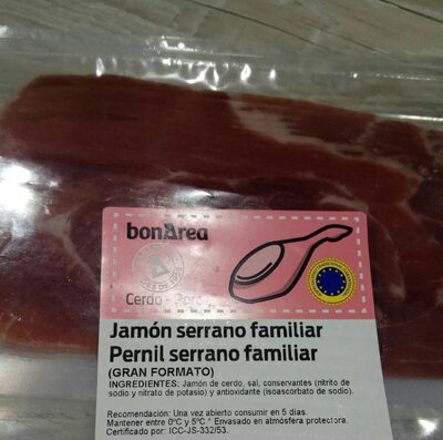 Jamón serrano familiar