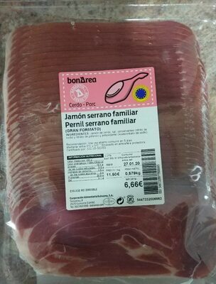 Jamón serrano familiar