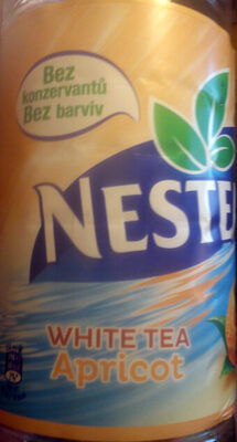 white tea apricot front packaging