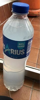 Aquarius limón front packaging