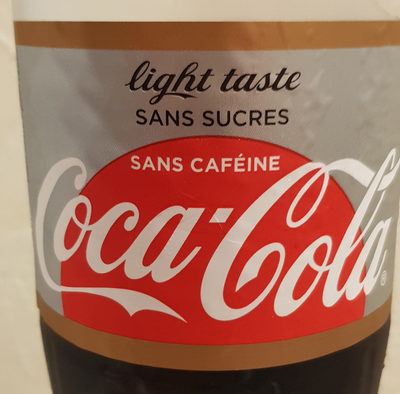 Coca-cola light sans caféine pet