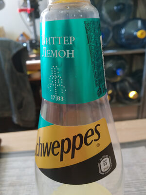 schweppes Биттер Лемон front packaging